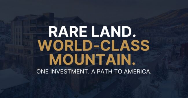 Rare Land. World-Class Mountain.
