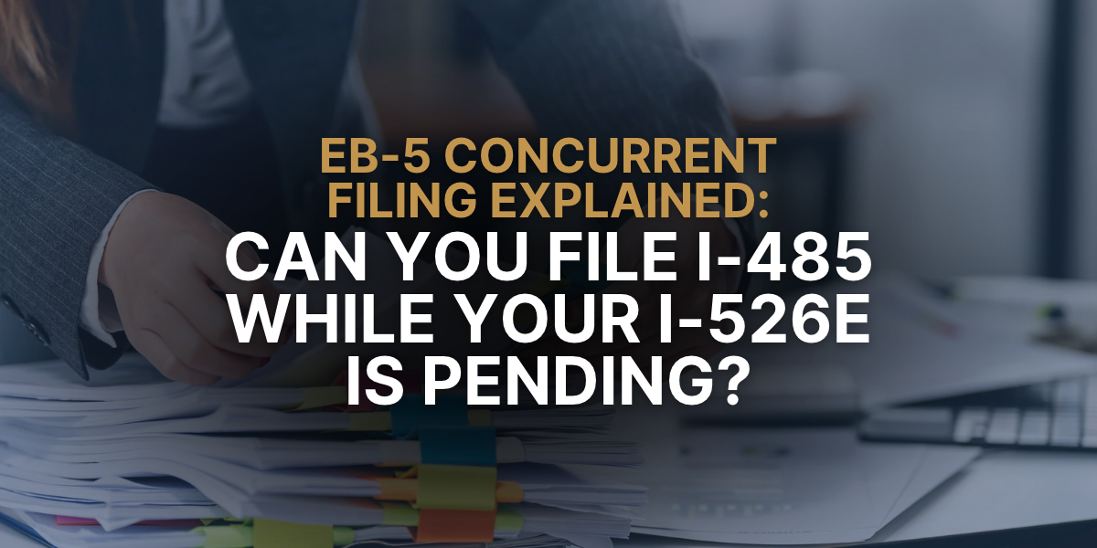 Paragon – EB5 Concurrent Filing